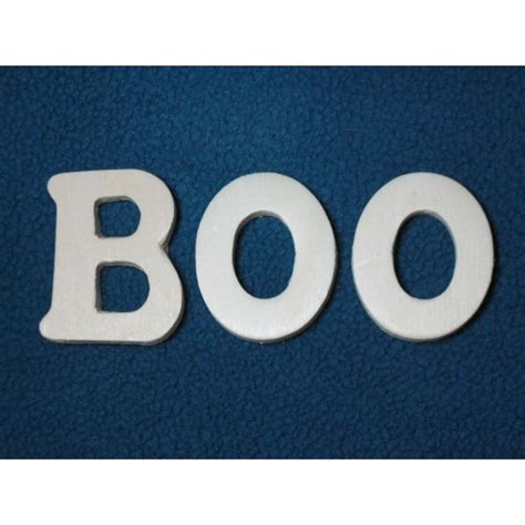 "BOO" Wooden Letters - Adelines