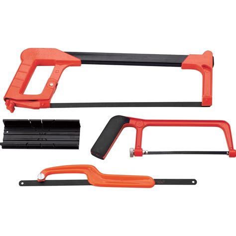 Grip Professional Hacksaws — 4-Pc. Set, Model# 42025 | Hand Saws ...