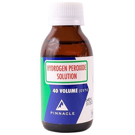 Hydrogen Peroxide 40 100ml Pinnacle – Cura Pharm