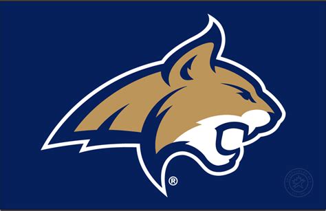 Montana State Bobcats Logo - Primary Dark Logo - NCAA Division I (i-m ...