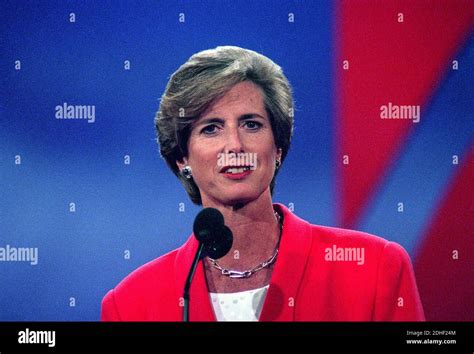 Governor Christine Todd Whitman (Republican of New Jersey) speaks at the 1996 Republican ...