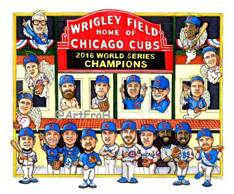 Chicago Cubs Win Signed and Numbered, Limited Edition Reproductions ...