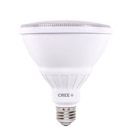 Cree 90W Equivalent Bright White PAR38 Dimmable LED 47 Degree Flood Light Bulb-BPAR38-1503047T ...