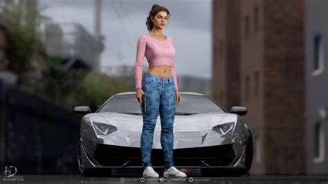 Creating Lucia - Hossein Diba's 3D Model of GTA 6's Female Protagonist - GTAVice.net