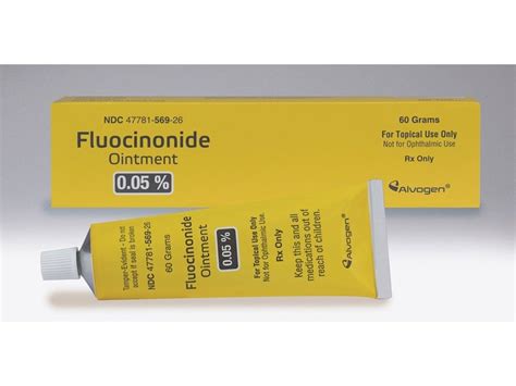 Fluocinonide Ointment 0.05%, 60 g, Alvogen, Inc (RX) Ingredients and Reviews