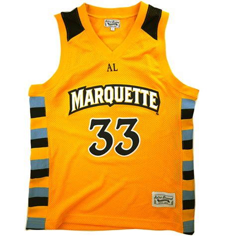 Gold Butler Marquette Jersey