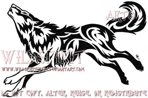 Fierce Howling Wolf Tattoo by WildSpiritWolf on deviantART | Howling ...