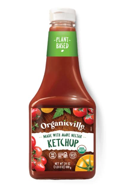 Organic Ketchup | Plant Based, Vegan, Non-GMO | Organicville