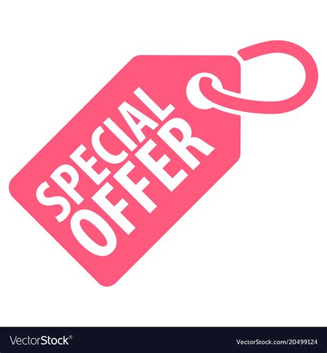 Special offer tag Royalty Free Vector Image - VectorStock