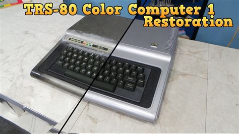 TRS-80 Color Computer 1 Restoration - YouTube