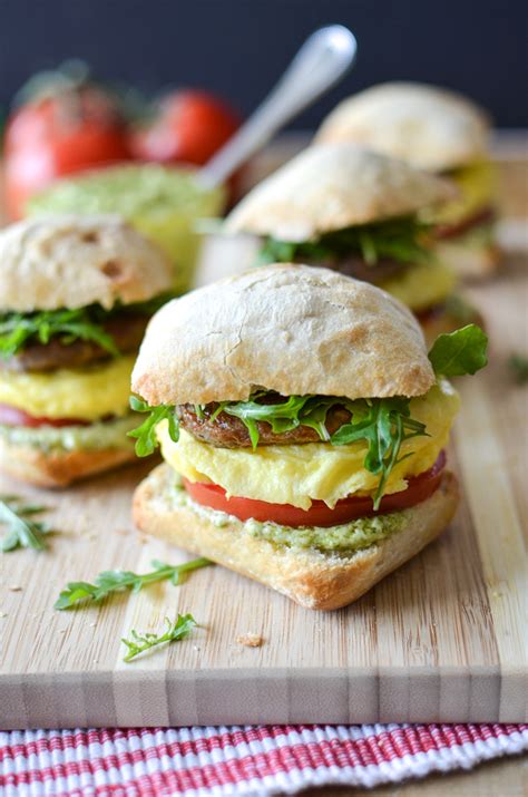 Sausage and Scrambled Egg Sandwiches - Simply Whisked