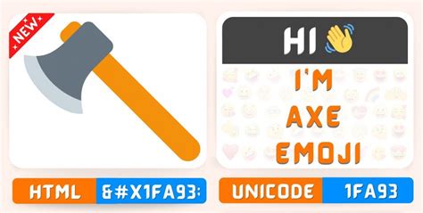 Axe Emoji Copy Paste, 望 Meaning | Unicode