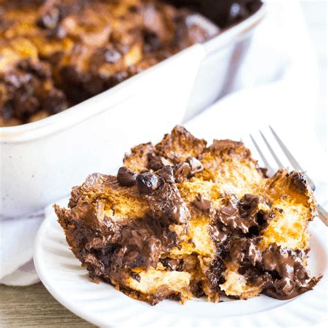 Chocolate Croissant Bread Pudding with Video • Bread Booze Bacon