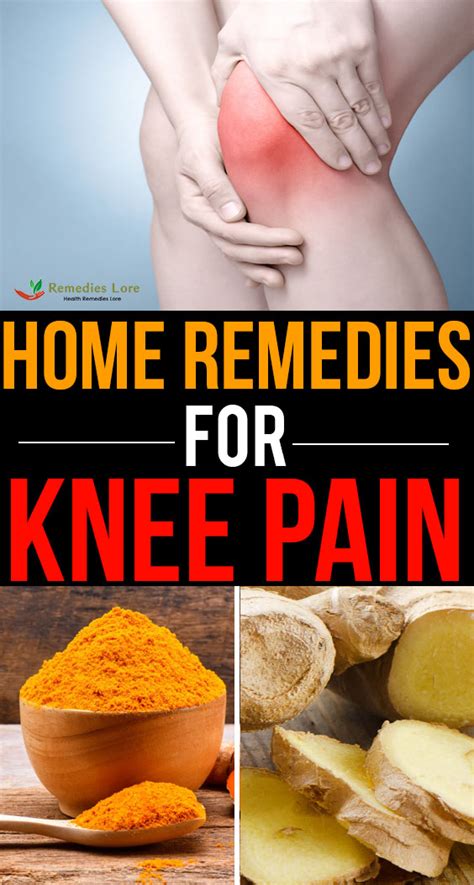 Home Remedies for Knee Pain - Remedies Lore