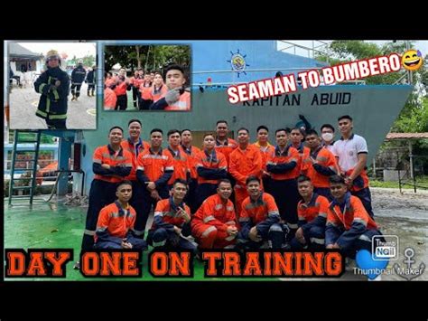 PSTC BASIC TRAINING FIRE FIGHTING (Day One Vlog! Naging Bumbero Si Monggi!) | Mark Maligaya ...