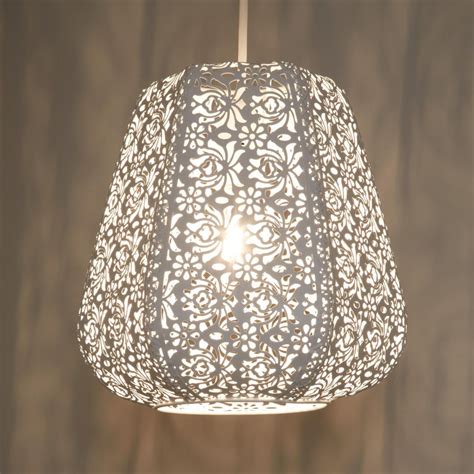 John Lewis & Partners Easy-to-fit Rosanna Ceiling Pendant Shade | Bedroom light shades, Ceiling ...