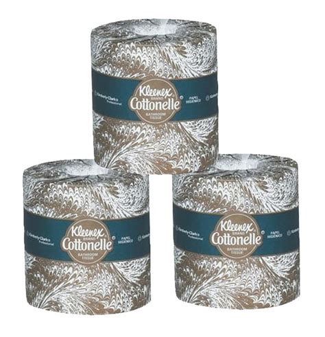 Kleenex® Cottonelle® Toilet Paper, 2-Ply, 451 Sheets/Roll, 60 Rolls ...