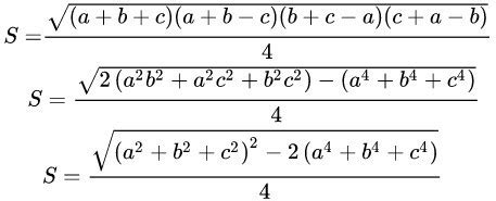 CÔNG THỨC HERON VÀ CÁCH SỬ DỤNG