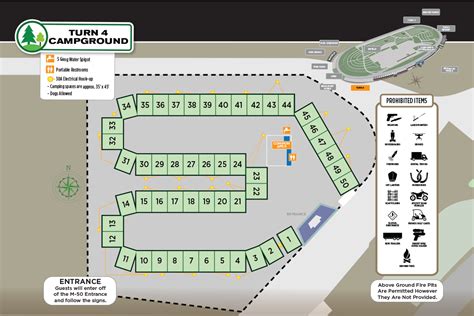 Campground Maps - Michigan International Speedway