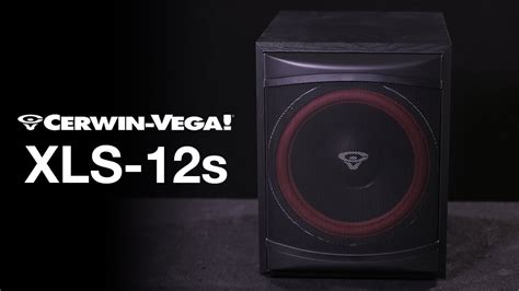 Cerwin Vega XLS12s 12 inch Home Theater Subwoofer - Cerwin Vega XLS12s ...