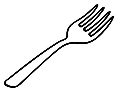 Fork clip art | Clip art, Fork, Forks clipart