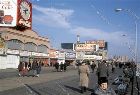 Boardwalk in 1965 | Coney Island History Project