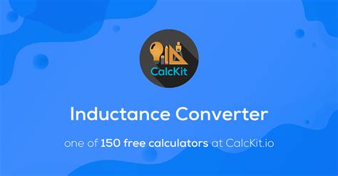 CalcKit - Inductance Converter