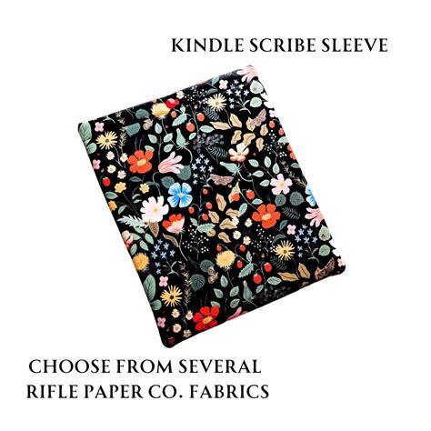 Kindle Scribe Case/ Padded Kindle Scribe Sleeve/ Kindle Scribe Cover ...