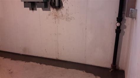 Woods Basement Systems, Inc. Before & After Photo Set - WaterGuard Drainage System Installed in ...