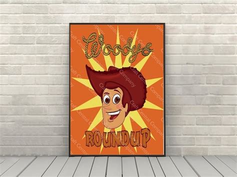 Woodys Roundup Poster Disney Attraction Poster Classic Toy - Etsy