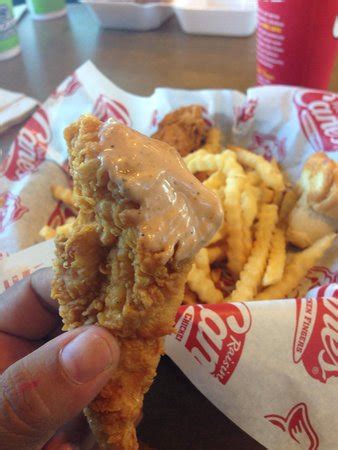 Very average fast food; Not even close to "best chicken fingers" - Raising Cane's Chicken ...