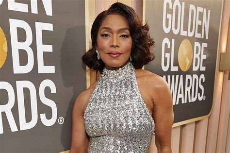 Angela Bassett Wears Head-to-Toe Bling at 2023 Golden Globes