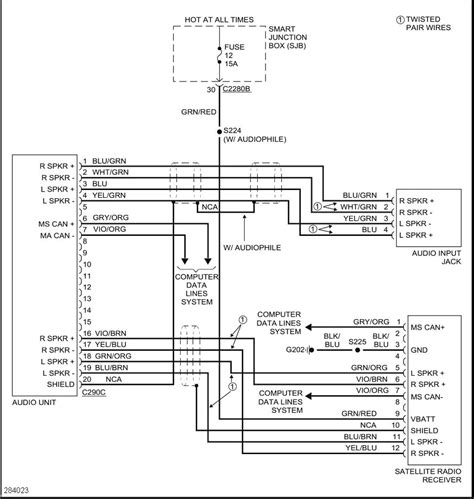 1998 Ford Explorer Radio Wiring Colors - Wiring Diagram and Schematic