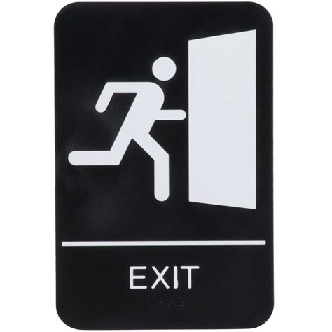 Emergency Exit Signs, Hotel Signage, Mom Party, Braille, Flyer ...