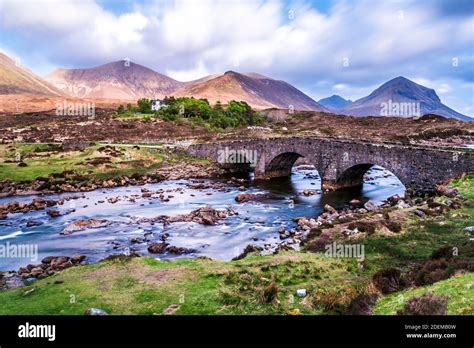 Old Sligachan bridge Isle of Skye Stock Photo - Alamy