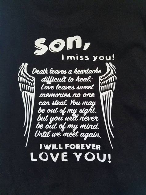 Memorial shirtsin memory of son in memory of dad condolence