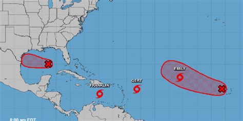 3 Tropical Storms Brew in the Atlantic: Florida Remains Safe ...