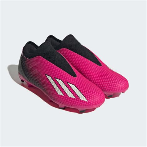 adidas X Speedportal.3 Laceless Firm Ground Soccer Cleats - Pink | Unisex Soccer | adidas US