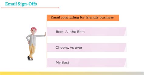 Examples of best and worst email sign-offs