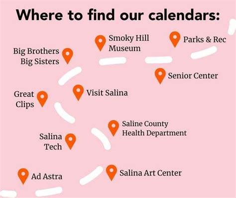 Salina Public Library announces spring calendar distribution sites