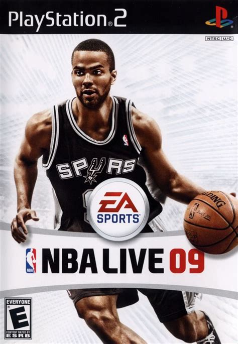 NBA Live 09 (2008) PlayStation 2 box cover art - MobyGames