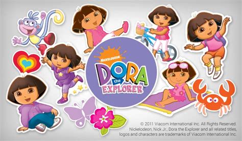 Dora The Explorer Printable Stickers