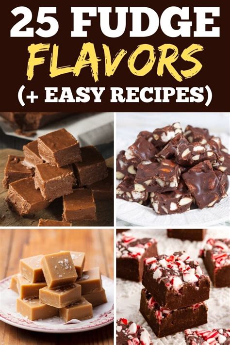 25 Fudge Flavors ( + Easy Recipes) - Insanely Good