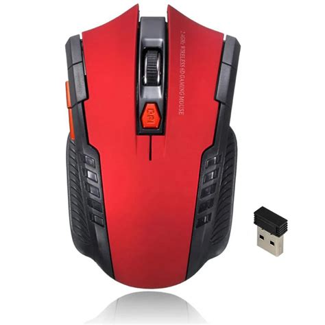 New 2.4Ghz Mini Portable Wireless Optical Gaming Mouse Mice Professional Gamer Mouse For PC ...