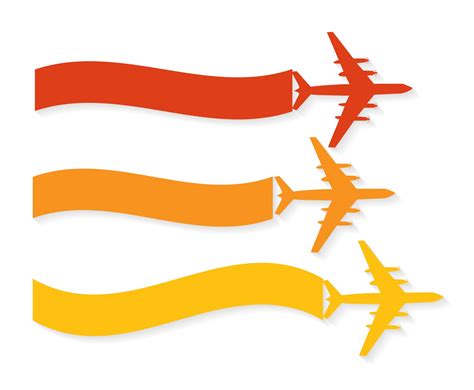 Retro Airplane Banner. Vector Illustration. 3208869 Vector Art at Vecteezy