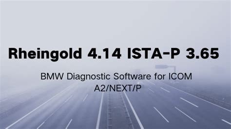 BMW Diagnose Software Ista D 4.14 BMW Rheingold Free Download - VXDAS ...