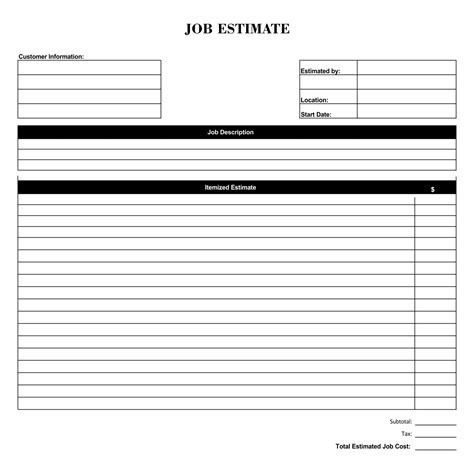 Printable Proposal Forms - Printable Forms Free Online