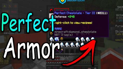 Hypixel Skyblock - PERFECT ARMOR! - YouTube