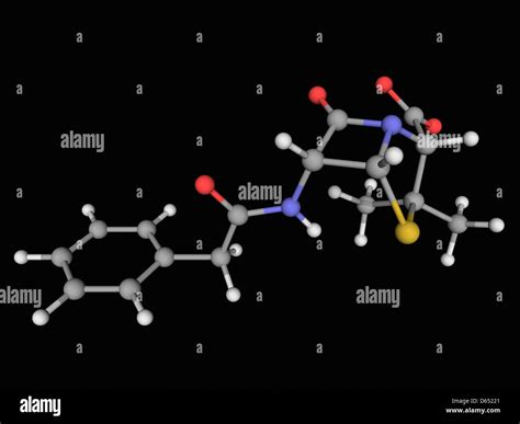 Penicillin molecule structure hi-res stock photography and images - Alamy