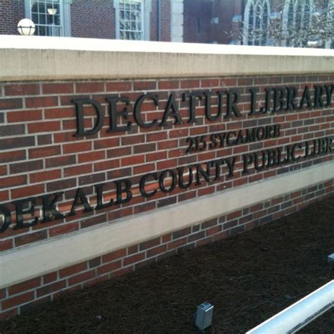 DeKalb County Public Library - 17 tips